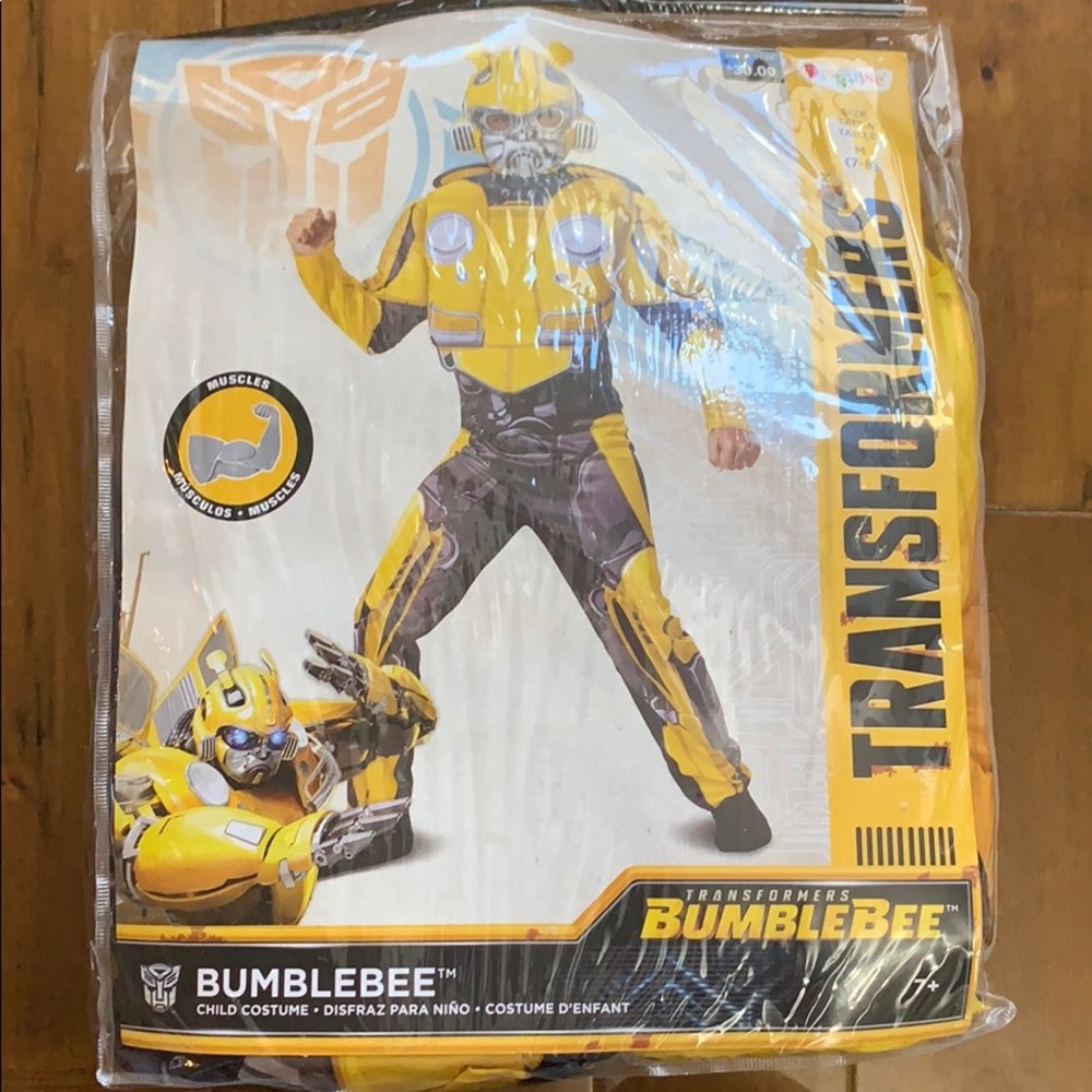 Transformers Bumblebee sz m 7-8 NWT
